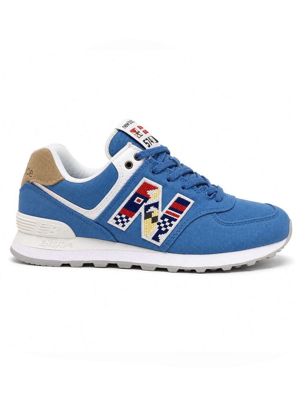 New Balance 574 Flag | Blue Canvas | size 8